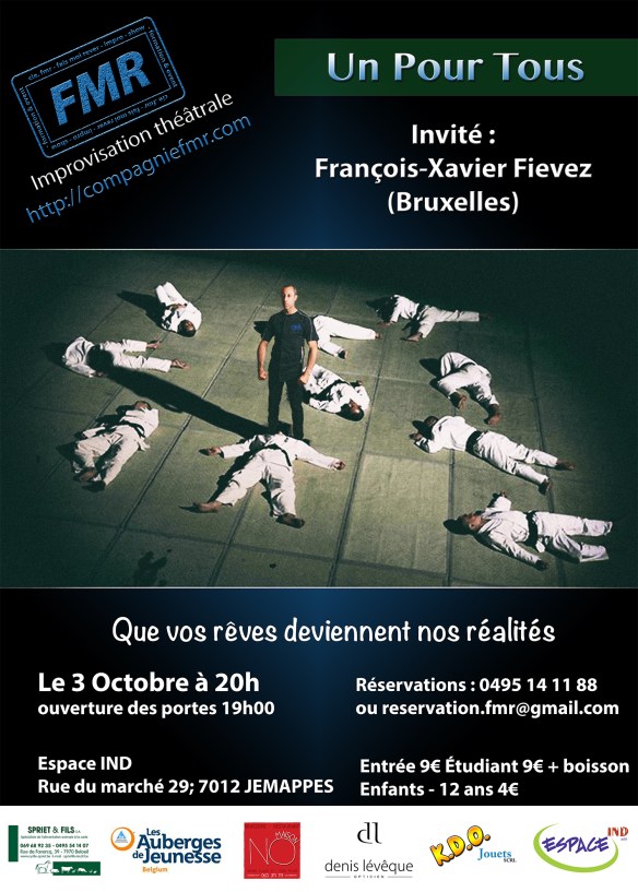 Affiche Un Pour Tous 3 Octobre